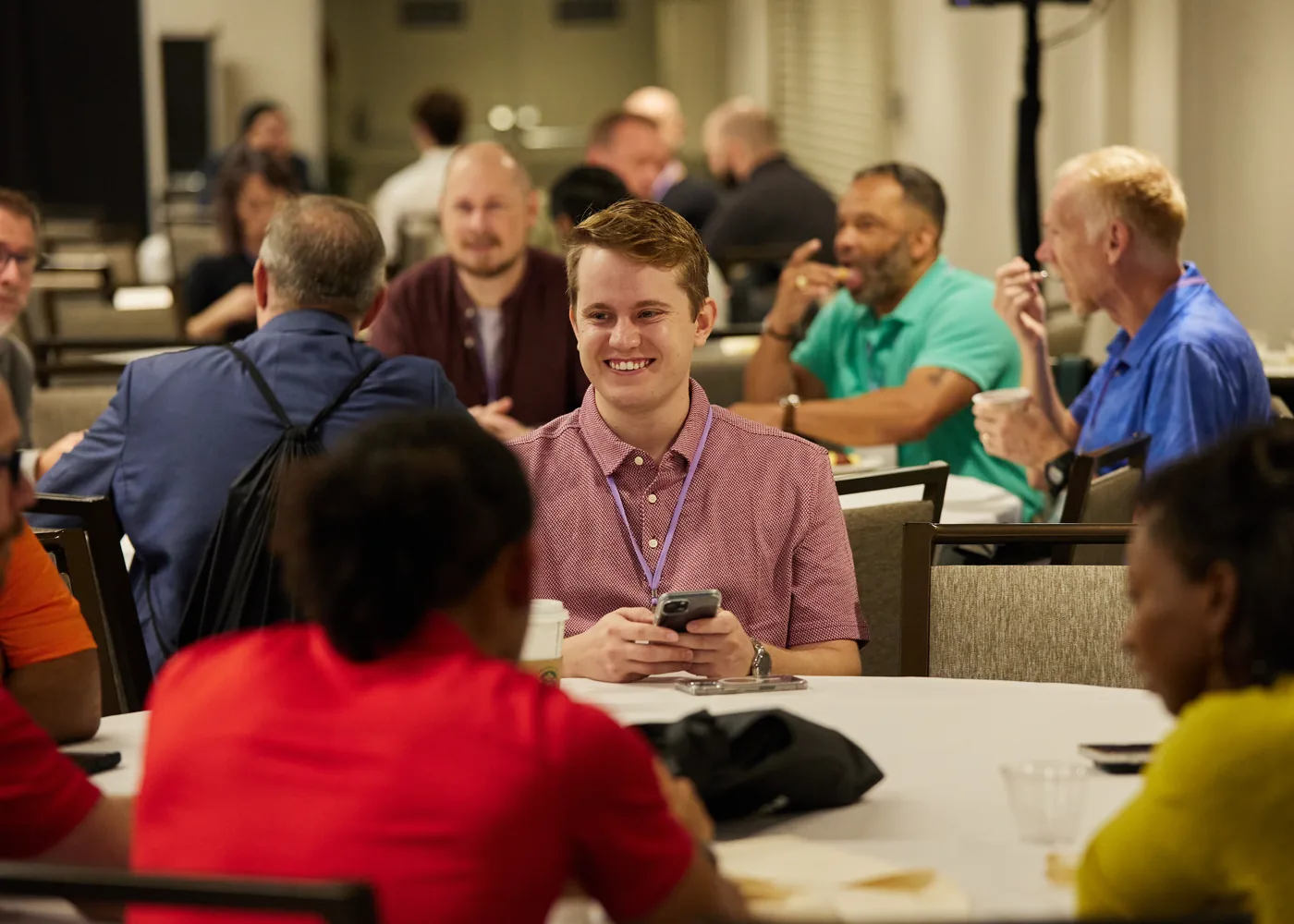 BrainXchange attendees in a roundtable conversation
